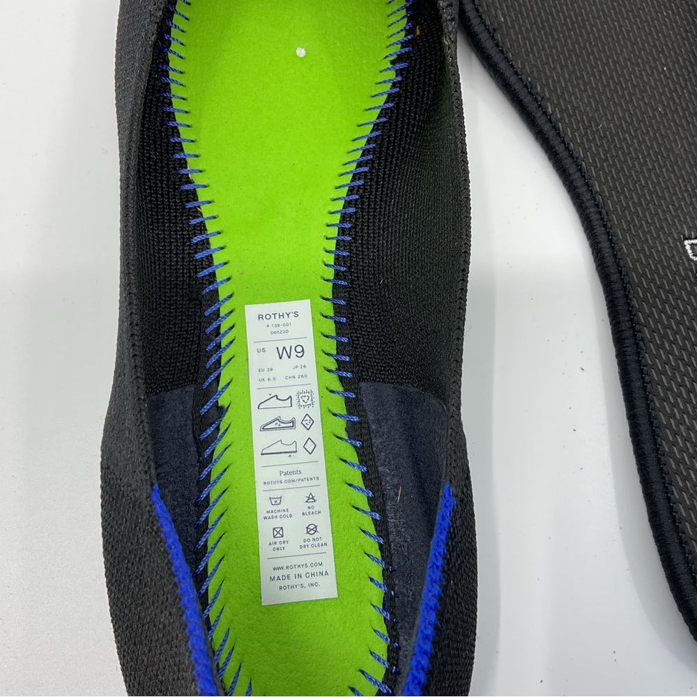 Rothy’s black flats. Gorgeous. - Picture 7 of 10